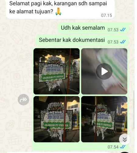 Pengiriman Papan Bunga Selamat Pondok Pinang
