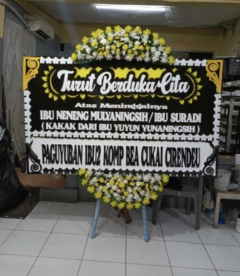 Papan Bunga di Pondok Pinang